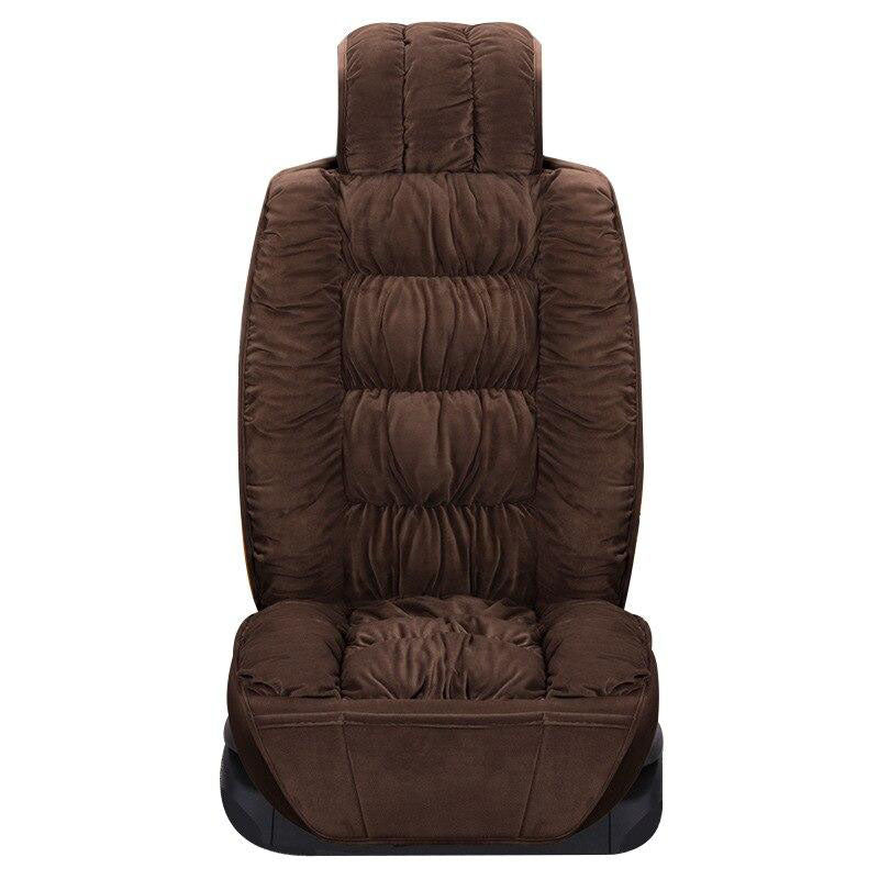 Winter Car Seat Cover Soft Warm Plush Car Seat Cushions Universal