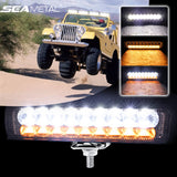 LED Light Bar Highlight Car Work Light 18-24 Lamp Beads Waterproof Off Road Lights
