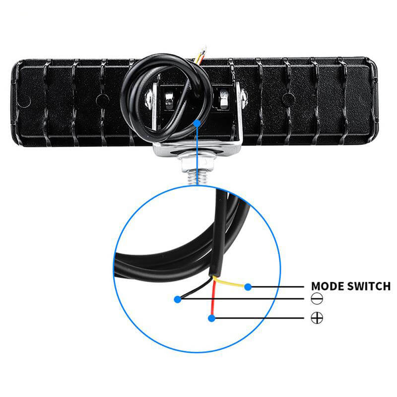 LED Light Bar Highlight Car Work Light 18-24 Lamp Beads Waterproof Off Road Lights