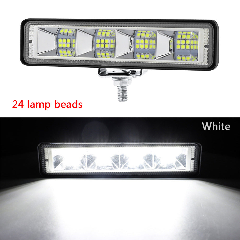 LED Light Bar Highlight Car Work Light 24-28 Lamp Beads Waterproof Off Road Lights