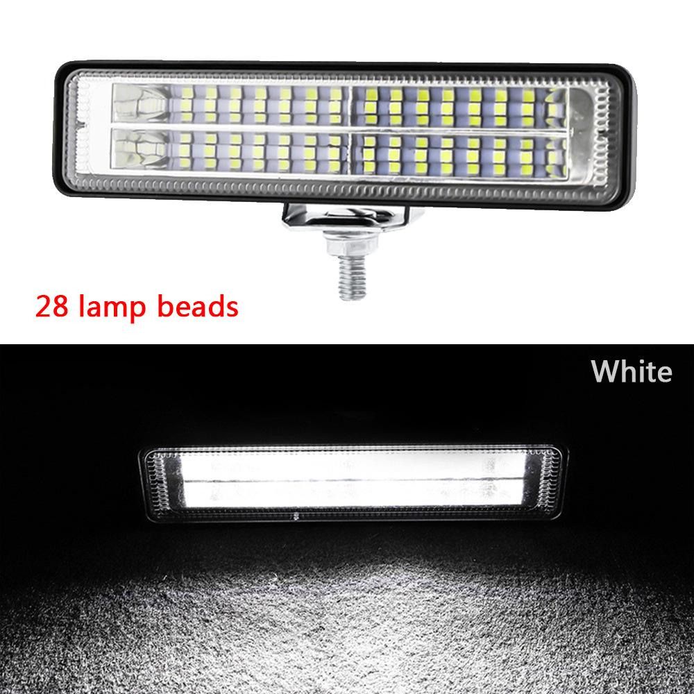 LED Light Bar Highlight Car Work Light 24-28 Lamp Beads Waterproof Off Road Lights