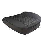 Leather Car Seat Cover for Bottom Only 3D Tailored Universal Black