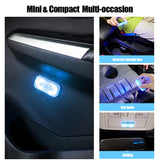 Magnetic Car LED Touch Lights USB Interior Light Wireless Roof Ceiling Reading Lamps