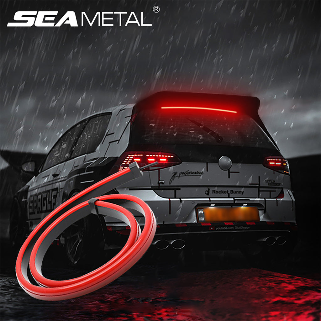 Car LED High Mount Stop Brake Light Warning Turn Signal Lamp Daytime Running Light Flashing Lamp