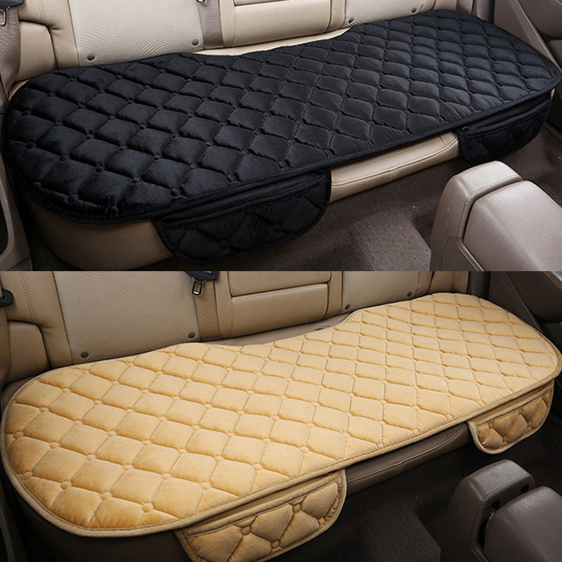 Nonslip Car Rear Seats Bottom Cushion with Extra Pocket