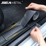 Car Door Scratch Resistant Sticker 3D Carbon Fiber Car Trunk Protection