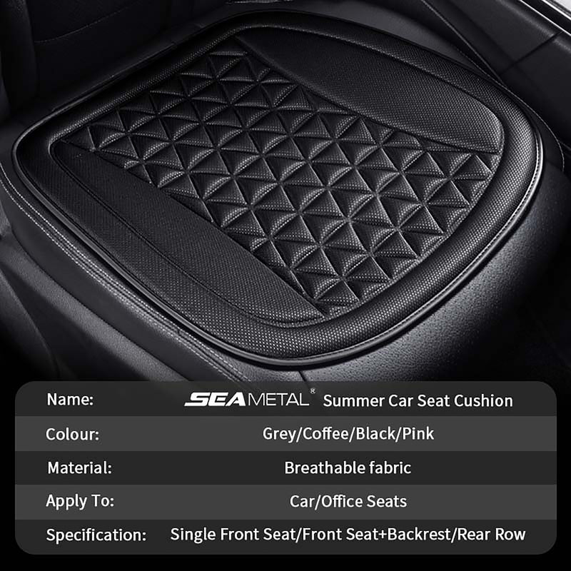 Car Seat Cover Front or Rear Seat Back Cushion Pad Mat Backrest SEAMETAL