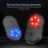 2Pcs Car Opening Door Warning Light Magnetic Auto LED Signal Lamp Strobe Lights