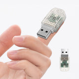 Car LED Atmosphere Light Mini USB Touch Switch Decorative Ambient Lamp