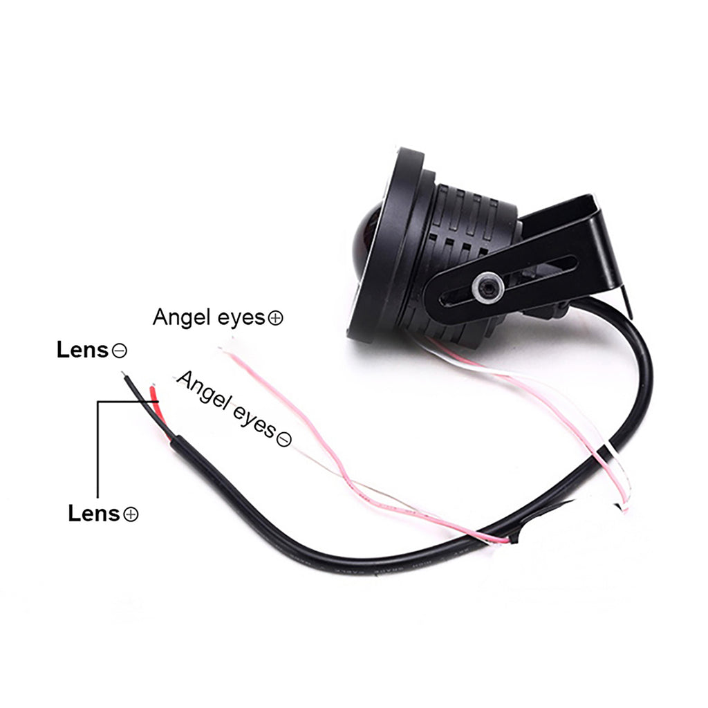 3.0" 3.5" Car Angel Eyes LED Fog Light 12V DRL Daytime Running Lamp