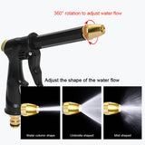 Portable High-pressure Car Wash Water Gun Adjustable For Cleaning Machine Garden