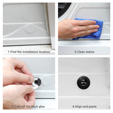 Car Door Shock Absorber Mini Cushion for Doors Trunk Hood Reduce Noise
