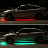 12V LED Car Chassis Flexible Strip Lights RGB Underglow Decorative Atmosphere Lamp