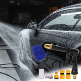 Portable High-pressure Car Wash Water Gun Adjustable For Cleaning Machine Garden