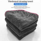Microfiber Cloths Car Cleaning Cloths Thickened Strong Water Absorption Capacity