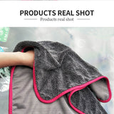 Microfiber Cloths Car Cleaning Cloths Thickened Strong Water Absorption Capacity