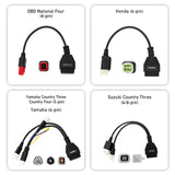 Motorcycle OBD2 Fault Detector Automotive Diagnostic Scanner Tool for Suzuki Honda Yamaha