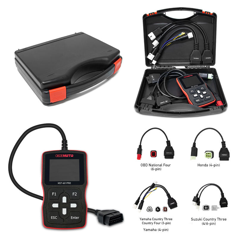 Motorcycle OBD2 Fault Detector Automotive Diagnostic Scanner Tool for Suzuki Honda Yamaha