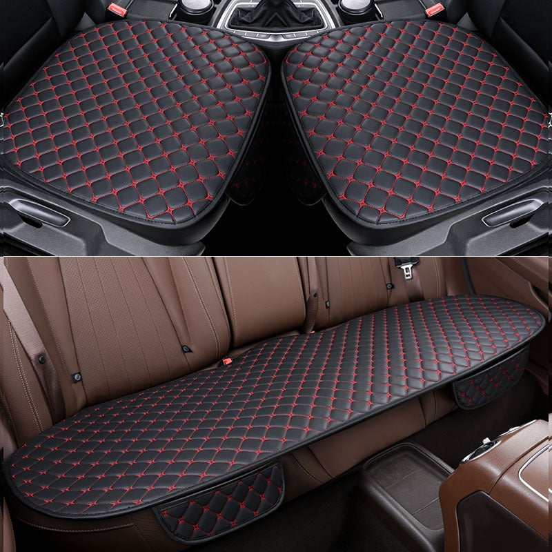 PU Leather Car Seat Covers Universal Interior Seats Cushion Mats