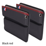 Car Seat Gap Filler Organizers PU Leather Auto Storage Pockets