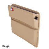 Car Seat Gap Filler Organizers PU Leather Auto Storage Pockets