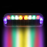 Solar LED Car Burglar Alarm Anti-theft Warning Security Flashing Light Emergency Strobe Light