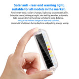 Solar LED Car Burglar Alarm Anti-theft Warning Security Flashing Light Emergency Strobe Light