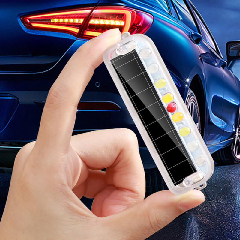 Solar LED Car Burglar Alarm Anti-theft Warning Security Flashing Light Emergency Strobe Light