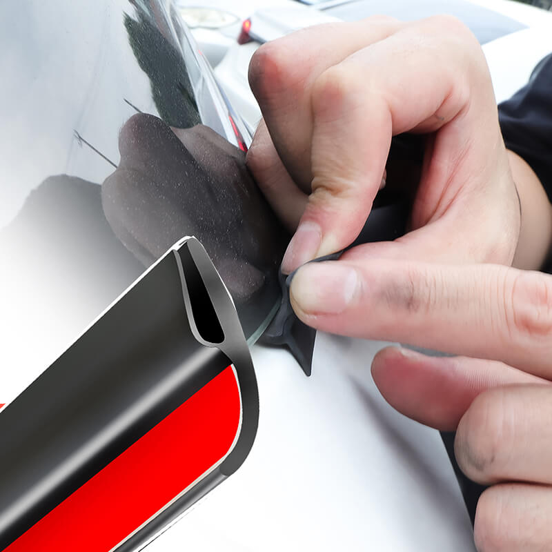 Car Front Windshield Panel Rubber Seal Strip H Type Moulding Trim 6.5ft
