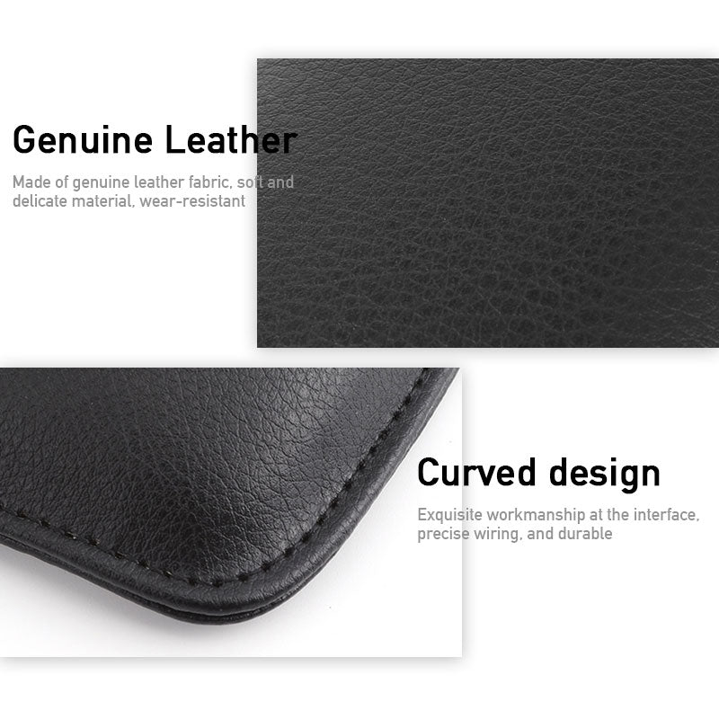 Soft Leather Car Center Console Knee Leg Elbow Cushion Pad, Car Knee Cushion Elbow Pillow Thigh Support Comfort Pillow