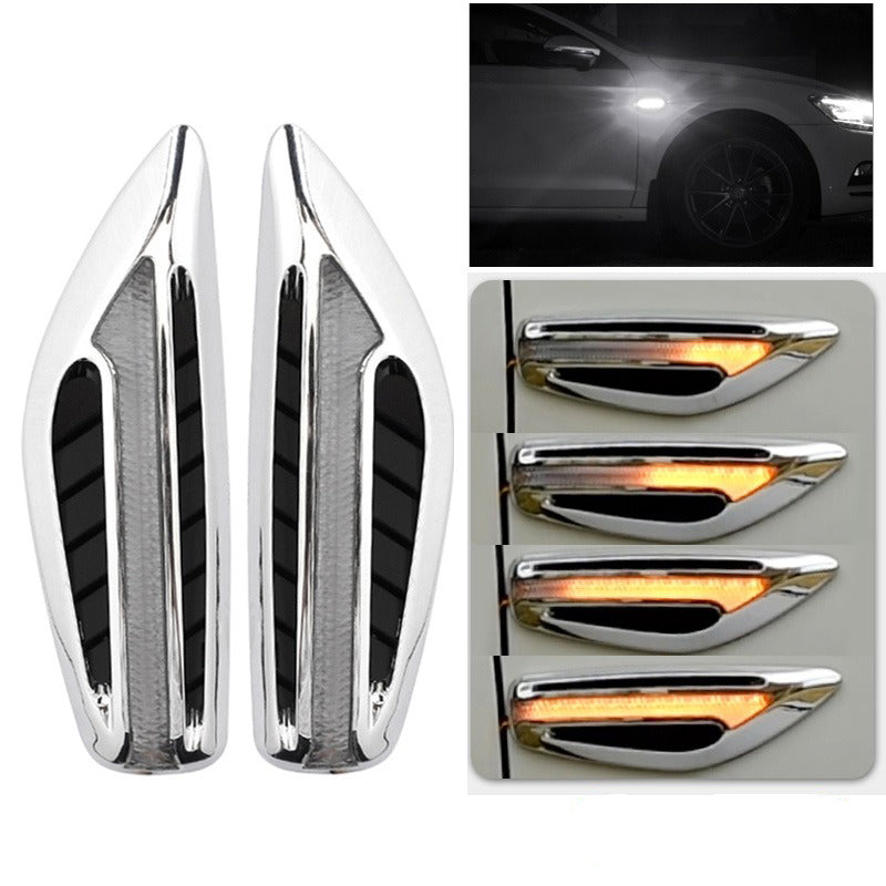 LED Car Turn Signal Lights Dynamic Side Marker Lamp Steering Light Fender Side Lamp