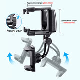 SEAMETAL Rotatable Car Phone Holder Rearview Mirror Clip Cellpone Holder Stand