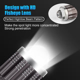10000Lm H4 LED Moto H6 BA20D LED Motorcycle Headlight Bulbs Hi Low