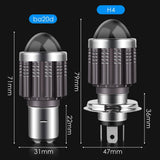 10000Lm H4 LED Moto H6 BA20D LED Motorcycle Headlight Bulbs Hi Low