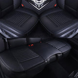 Leather Car Seat Cushions Covers Stitch Protector Pads Universal Fit