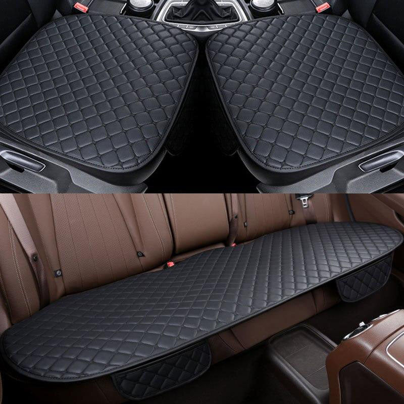 PU Leather Car Seat Covers Universal Interior Seats Cushion Mats