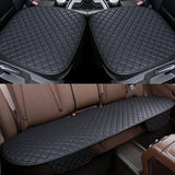 PU Leather Car Seat Covers Universal Interior Seats Cushion Mats