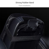 Carbon Fiber Leather Car Armrest Cover Universal Waterproof Storage Box