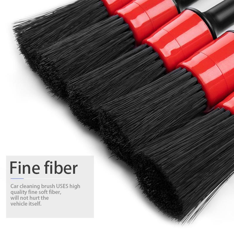 5Pcs Car Detailing Brush Wash Brushes for Car Interior Cleaning