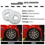 Universal 2Pcs Car Buffers Shock Absorber Spring Bumper Protector