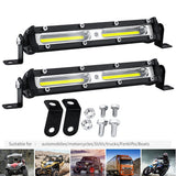 Car LED Work Light 12V 24V LED Spotlight Work Light Bar 6500K Strip Light Fog Lamp