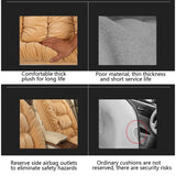 Winter Car Seat Cover Soft Warm Plush Car Seat Cushions Universal