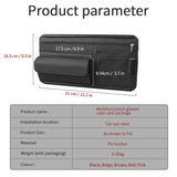 Car Sunshade Storage Bag Interior Auto Sun Visor for Glasses Card Pen