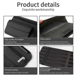 Car Sunshade Storage Bag Interior Auto Sun Visor for Glasses Card Pen