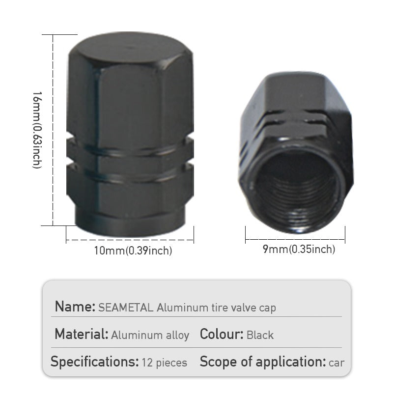 Dustproof Caps Car Tire Valve Stem Caps Bolt-In Car Truck Bike Wheel Tires Valves Tyre Stem