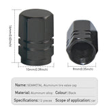 Dustproof Caps Car Tire Valve Stem Caps Bolt-In Car Truck Bike Wheel Tires Valves Tyre Stem