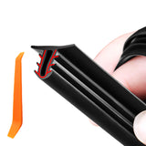 Car Windshield Rubber Sealing Strips Dashboard Gap Filler Noise Resistant