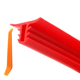 Car Windshield Rubber Sealing Strips Dashboard Gap Filler Noise Resistant