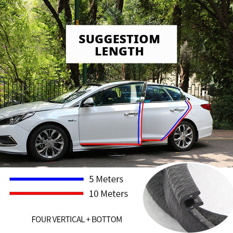 Car Door Edge Guards Protector Strips Automotive Molding Trim 32ft