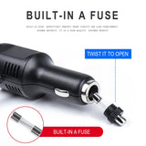 5V/3.5A Dash Cam Hardwire Kit 3.5m Dual USB Cigarette Lighter DVR Charging Wire